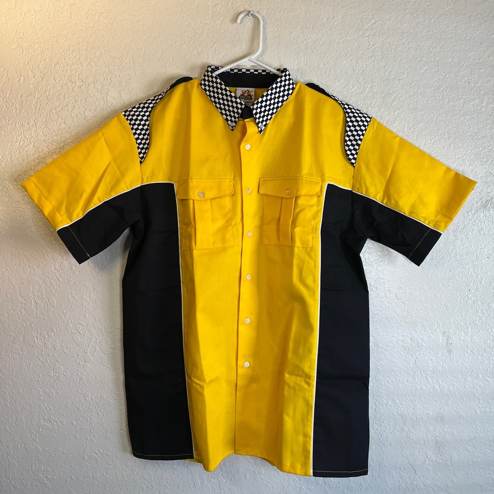 🏁Speed zone | Race button down - Picture 3 of 9